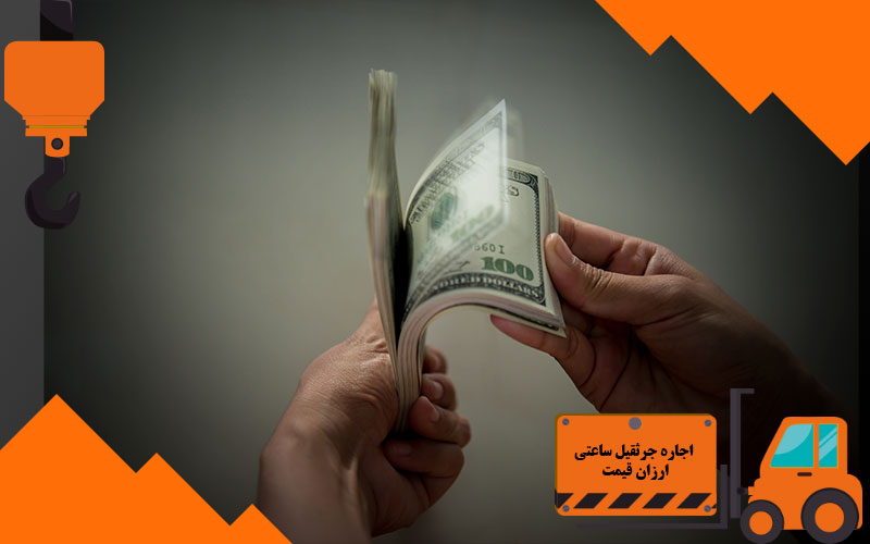 اجاره جرثقیل ساعتی ارزان قیمت 